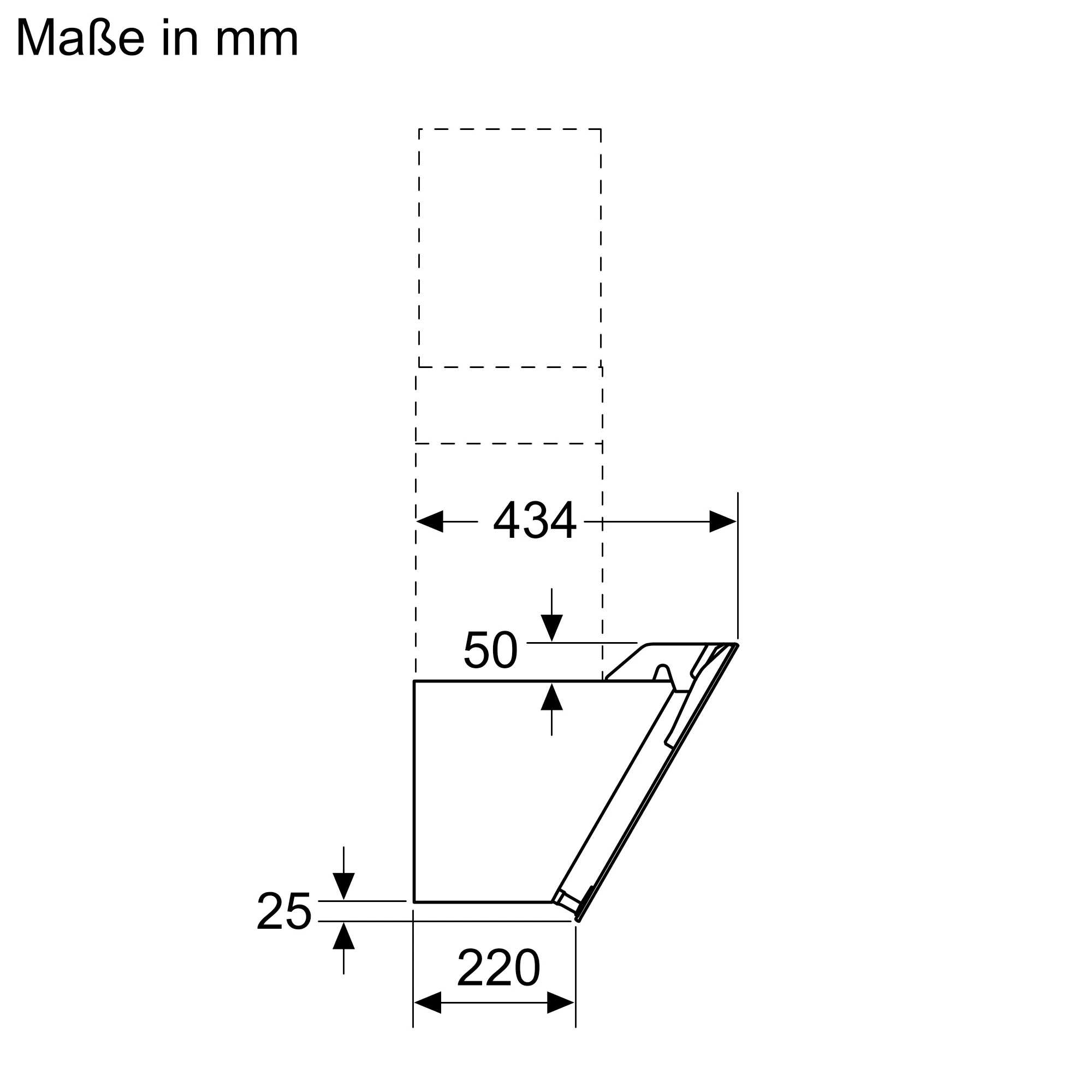 Neff D85IEE1S0 Wandesse N30 mit 80 cm - Randabsaugung