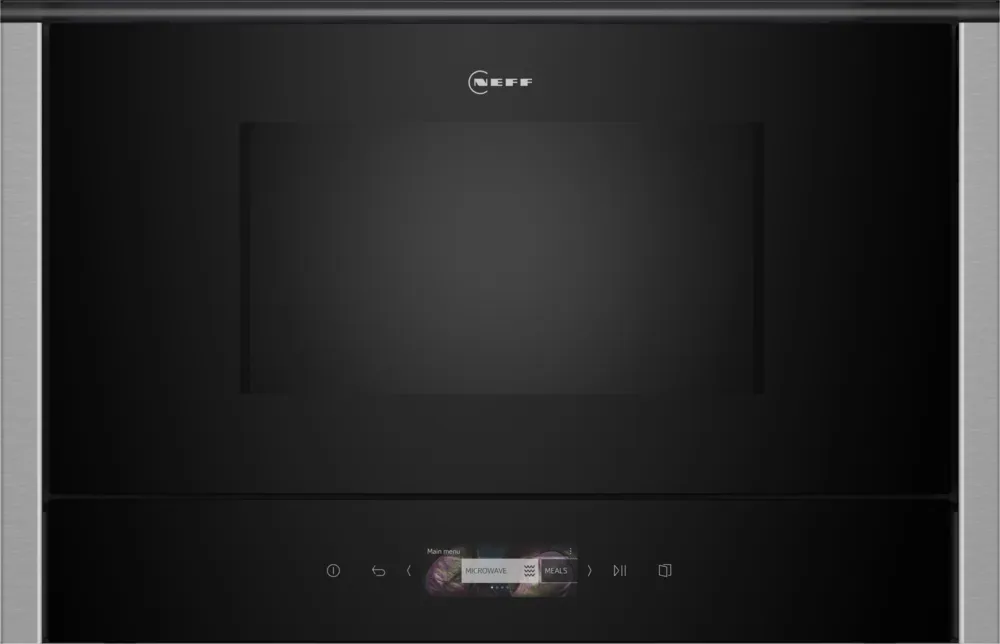 Neff NL4WR21N1 Einbau-Mikrowelle – 3.7" Full Touch Display, Inverter-Technologie & Home Connect