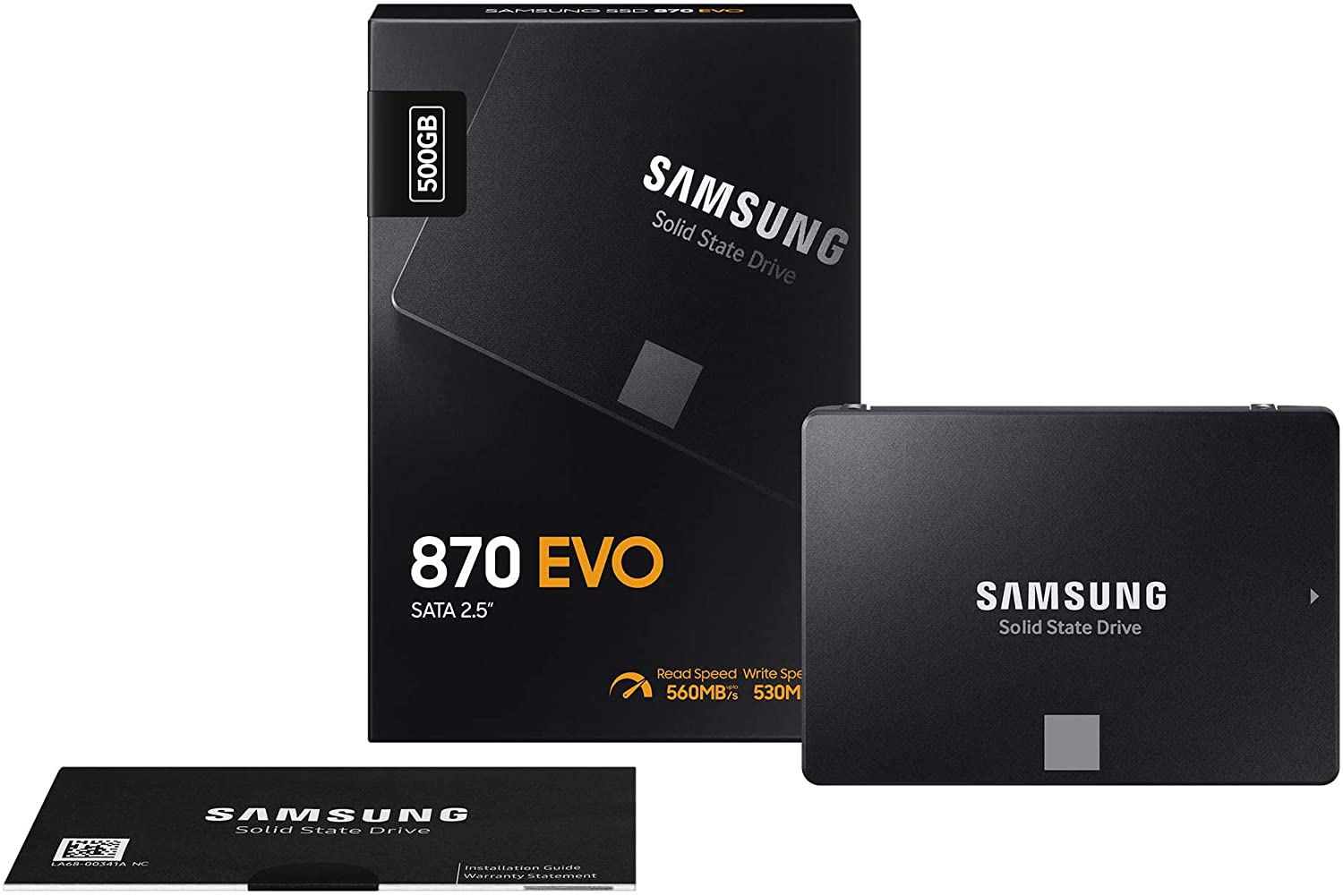 Samsung 870 EVO 500 GB SATA 2,5" SSD