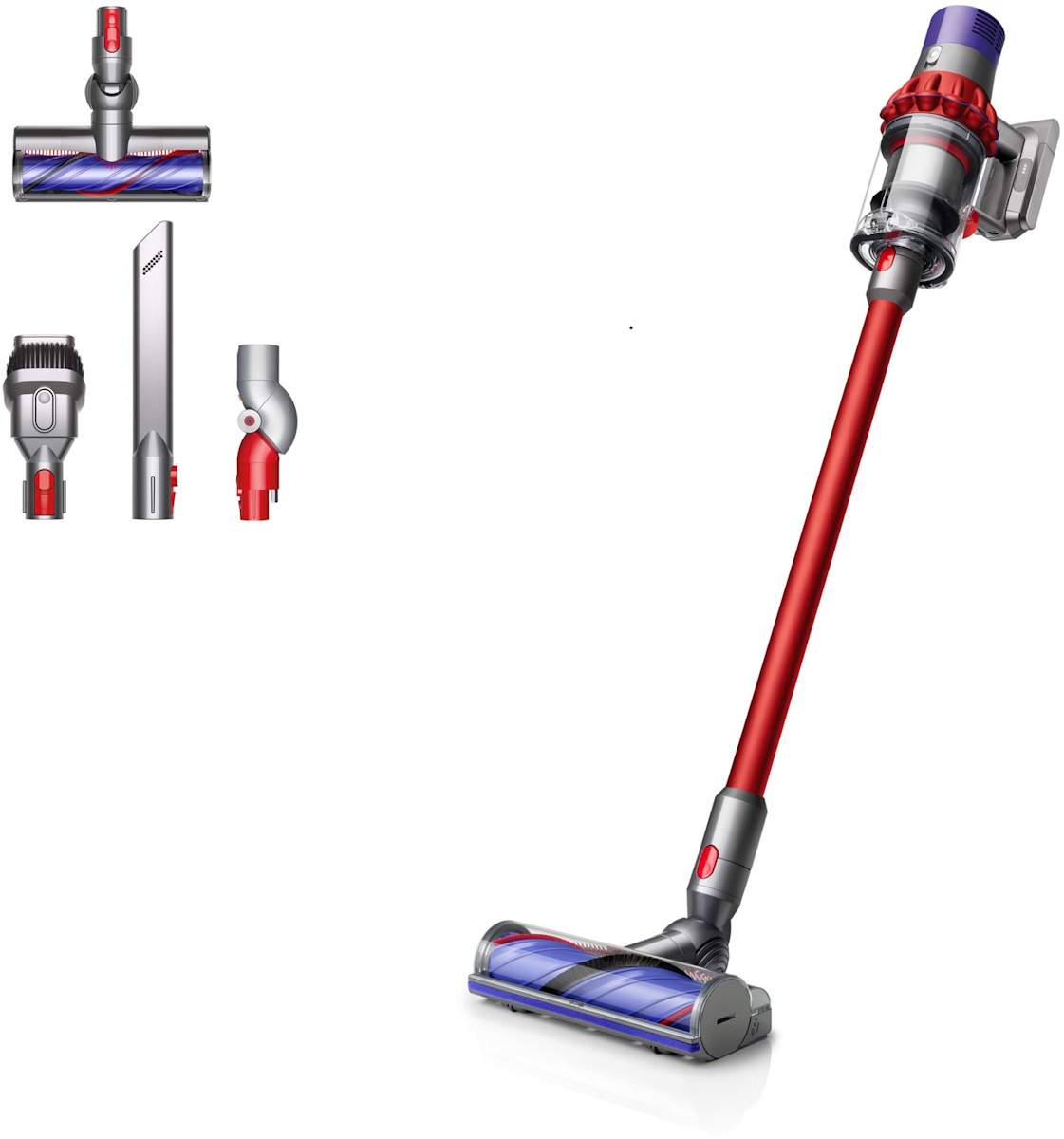 Dyson V10 Origin (2.Generation) Akku-Handstaubsauger Rot