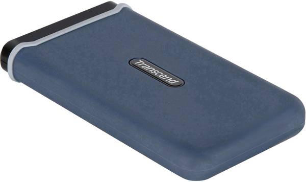 Transcend ESD350C 480GB portable SSD, rear view