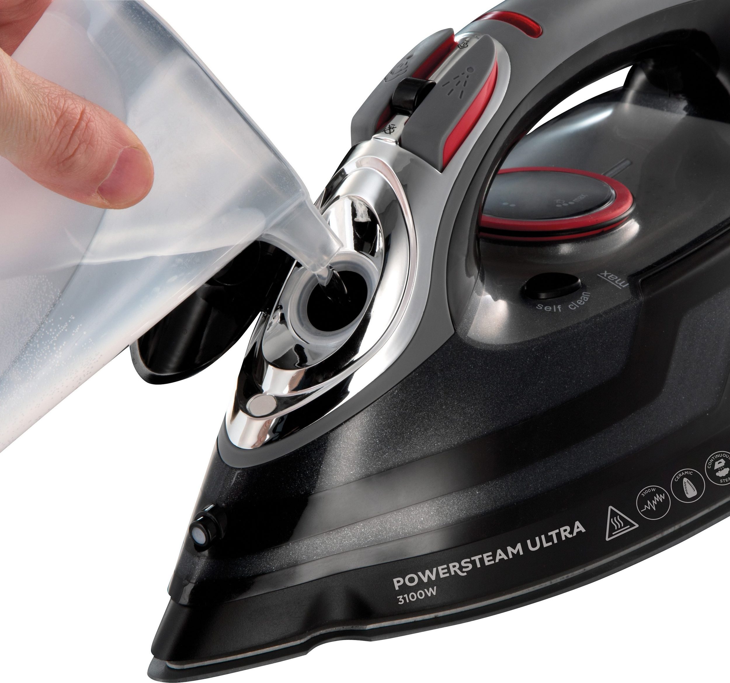Water tank of the Russell Hobbs Power Steam Ultra steam iron