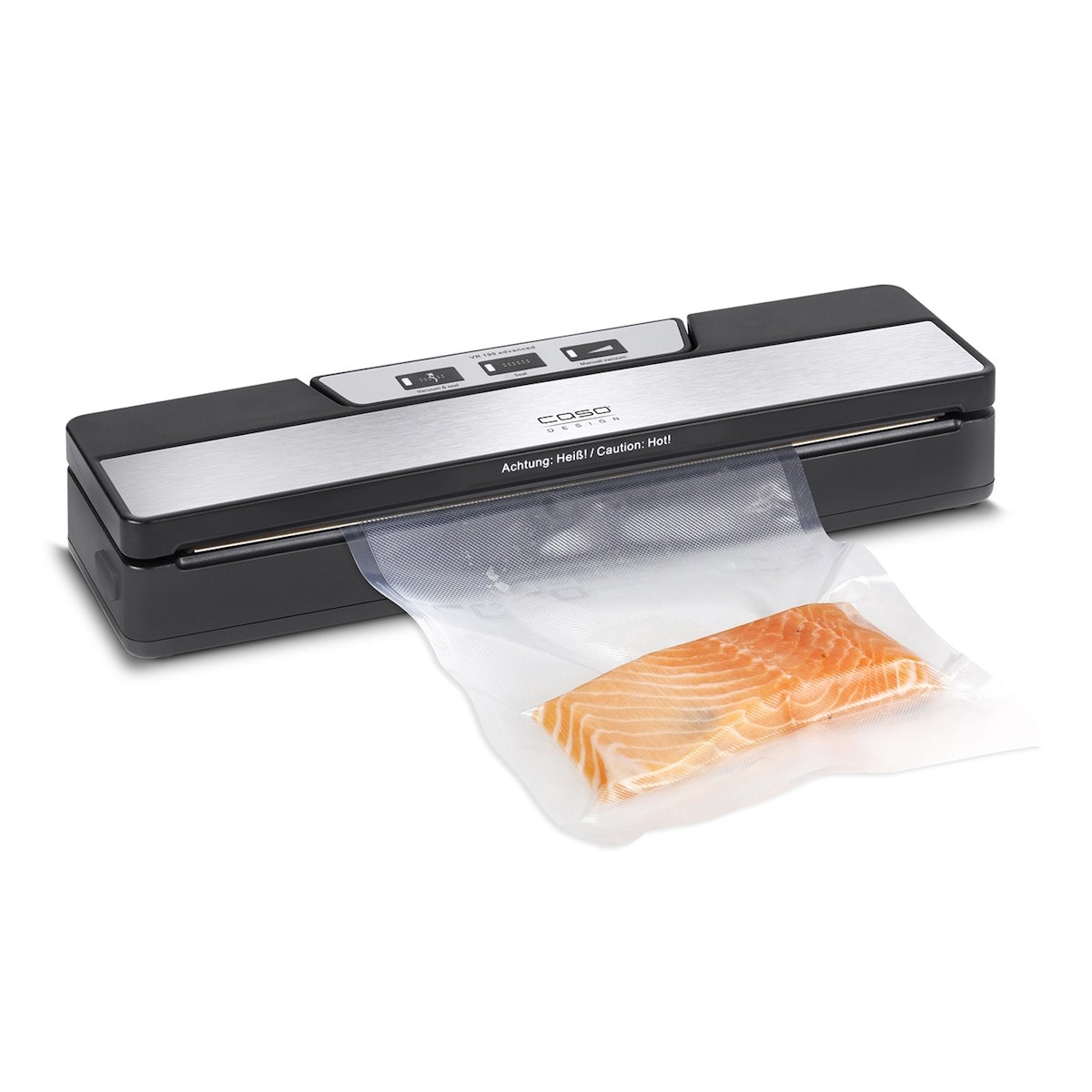 CASO Design vacuum sealer 1520 VR 190 advanced 100 watts including 10 professional bags (20x30cm)