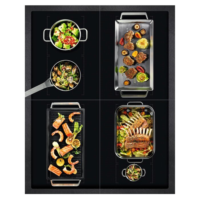 Elegantes Design in Schwarz: Stilvolle Optik, die jede Küche aufwertet.