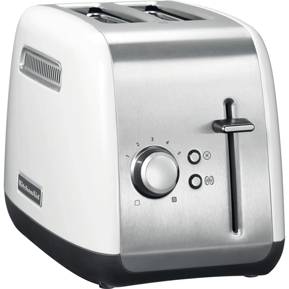 KitchenAid 5KMT2115EWH 2-slice toaster Classic, 1100 W, white