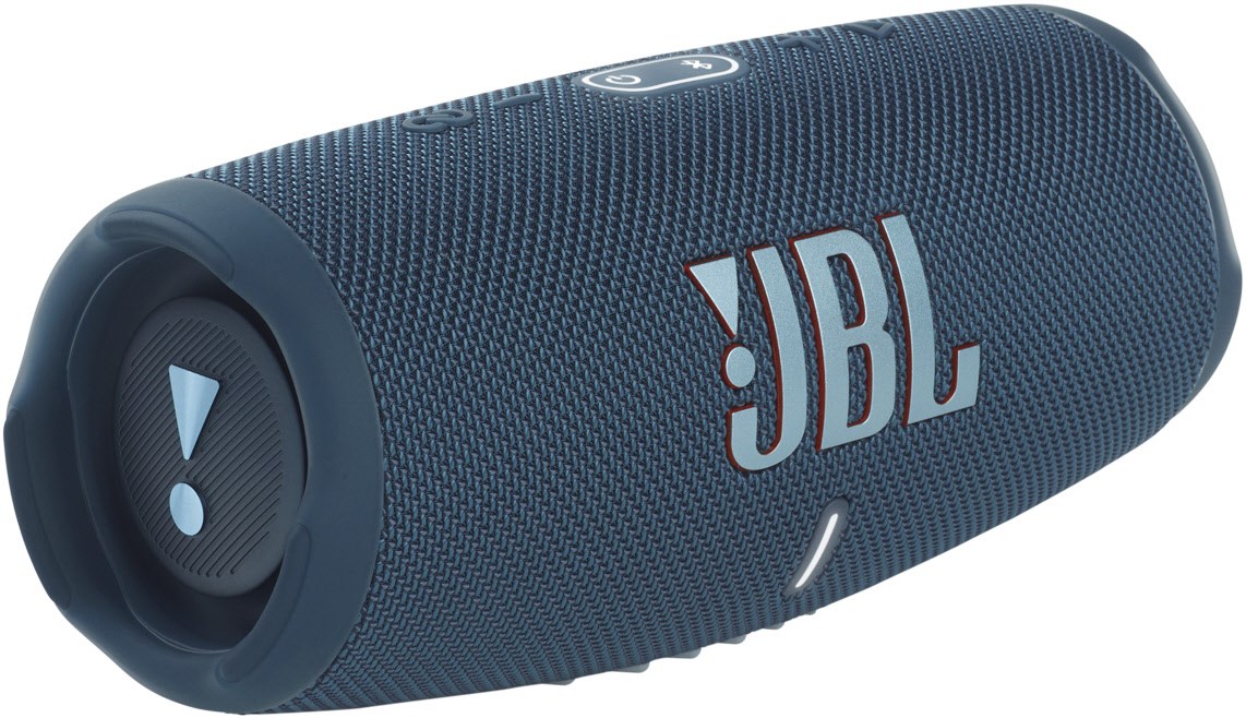 1WdYJJ2S7526sD JBL Charge 5 Bluetooth Speaker, Blue, Waterproof