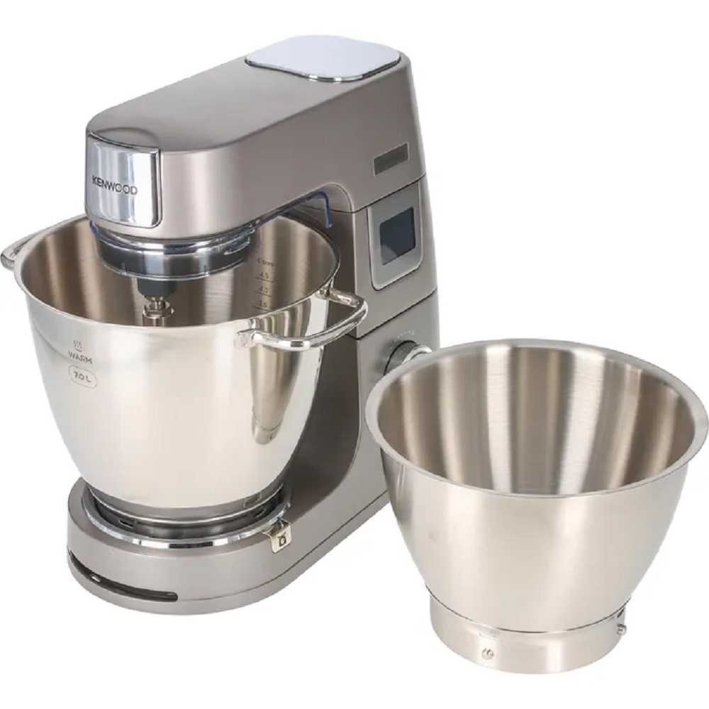Kenwood KWL90.004SI Titanium Chef Patissier XL Küchenmaschine  Rührschüssel sowie DouBowl Rührschüssel inklusive