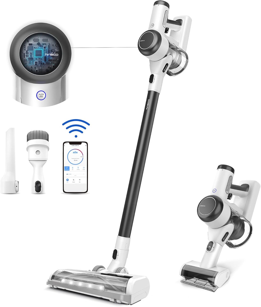 Tineco Pure One X Essentials – With and without suction tube Tineco Pure One X Essentials – vacuum cleaner with and without suction tube, flexible use