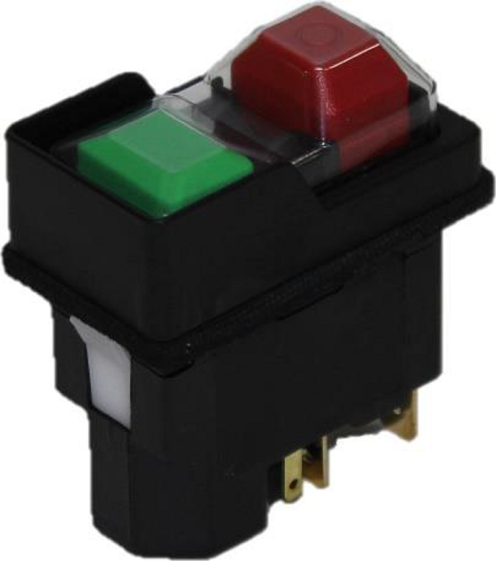 Tripus TP02 – detailed view with coil and 5 contacts Tripus TP02 with installed coil and five visible electrical contacts, detailed view
