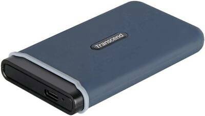 Transcend ESD350C 480 GB External SSD Hard Drive USB 3.2 (Gen 2) Blue TS480GESD350C