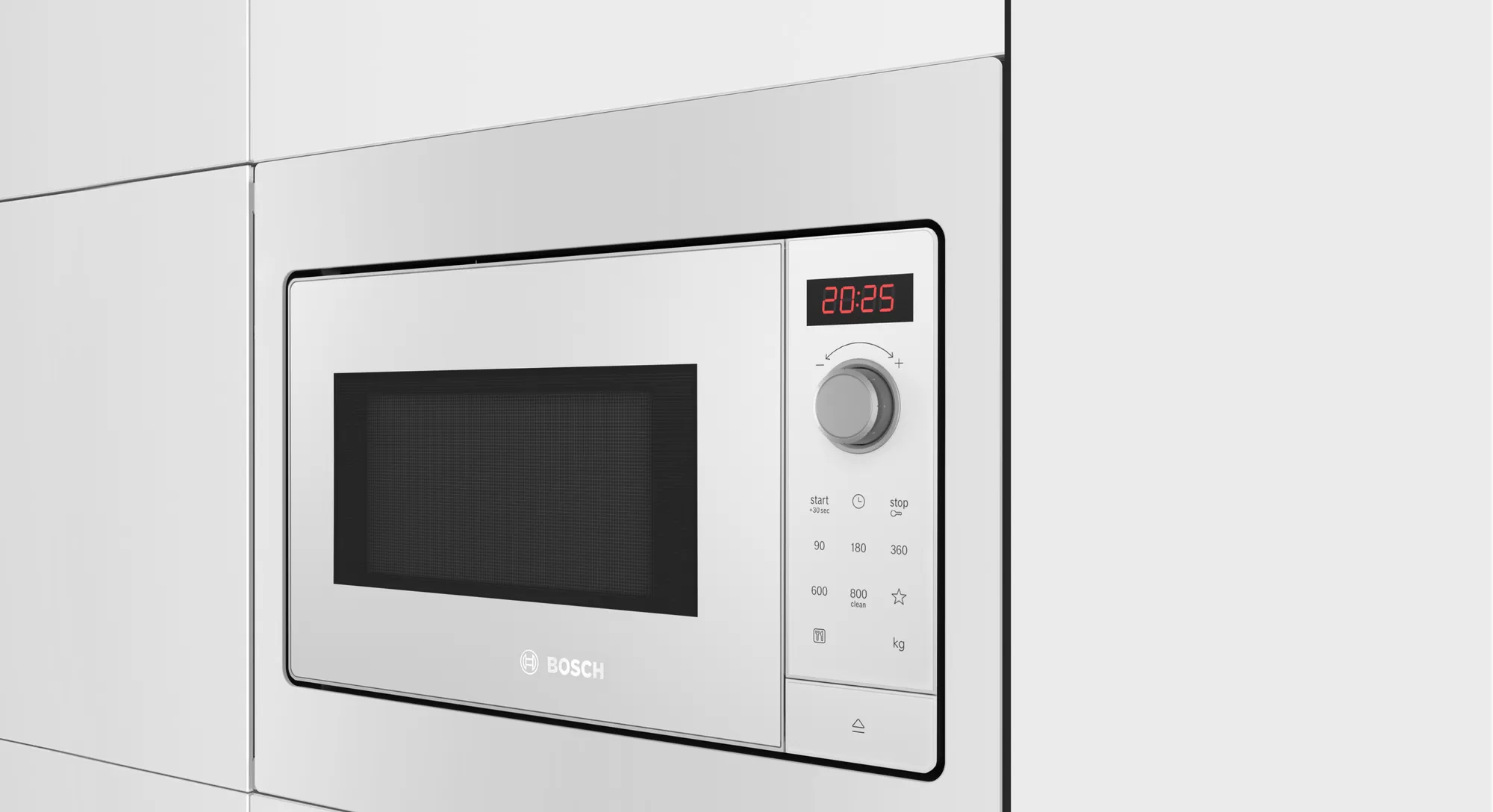 Bosch BFL523MW3 built-in microwave series 2 - easy to use thanks to 7 automatic programs