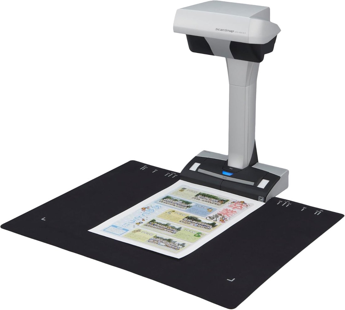 ScanSnap SV600 LED illumination unit and CCD camera in detail