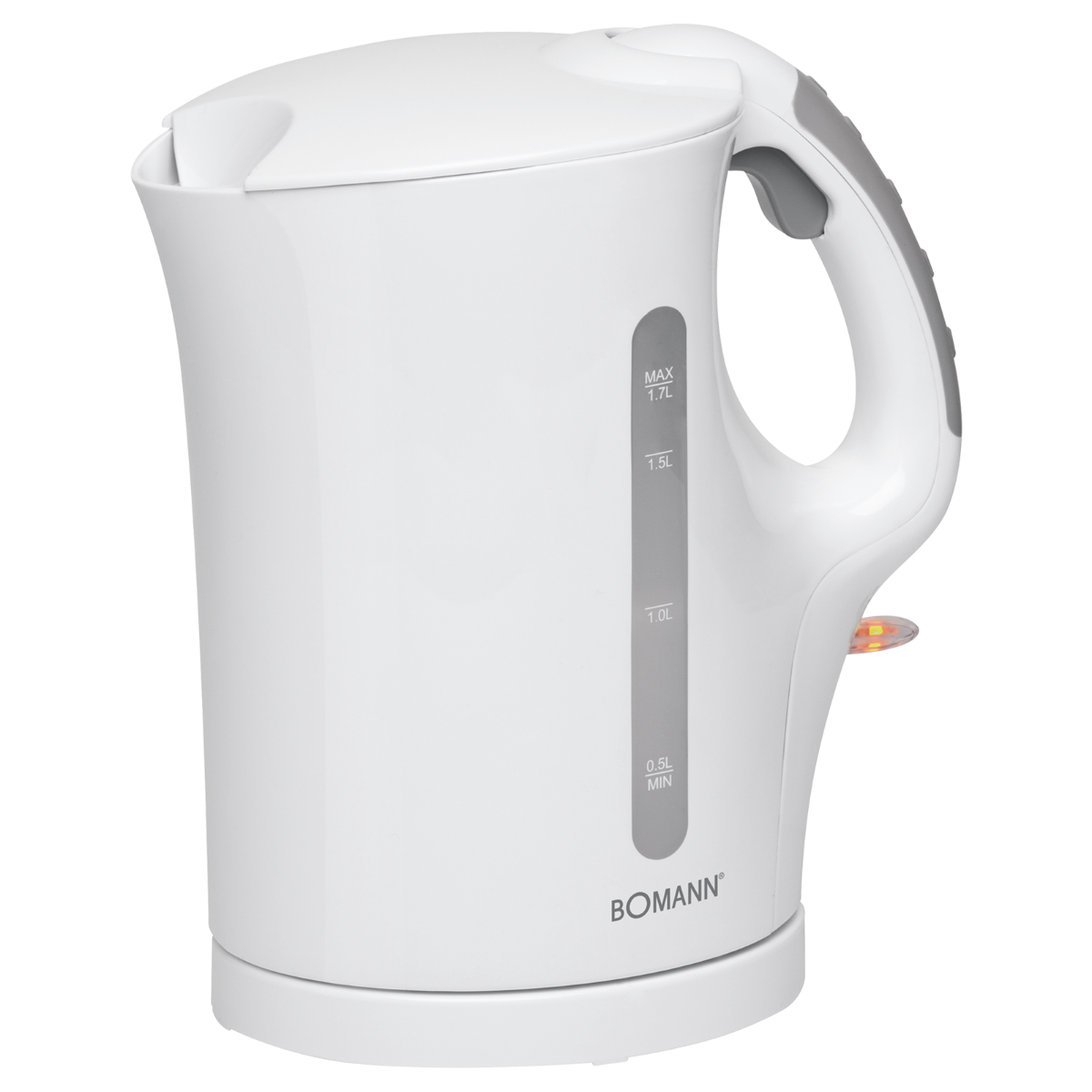 BOMANN electric kettle WK 5011 CB, 1.7 L, white