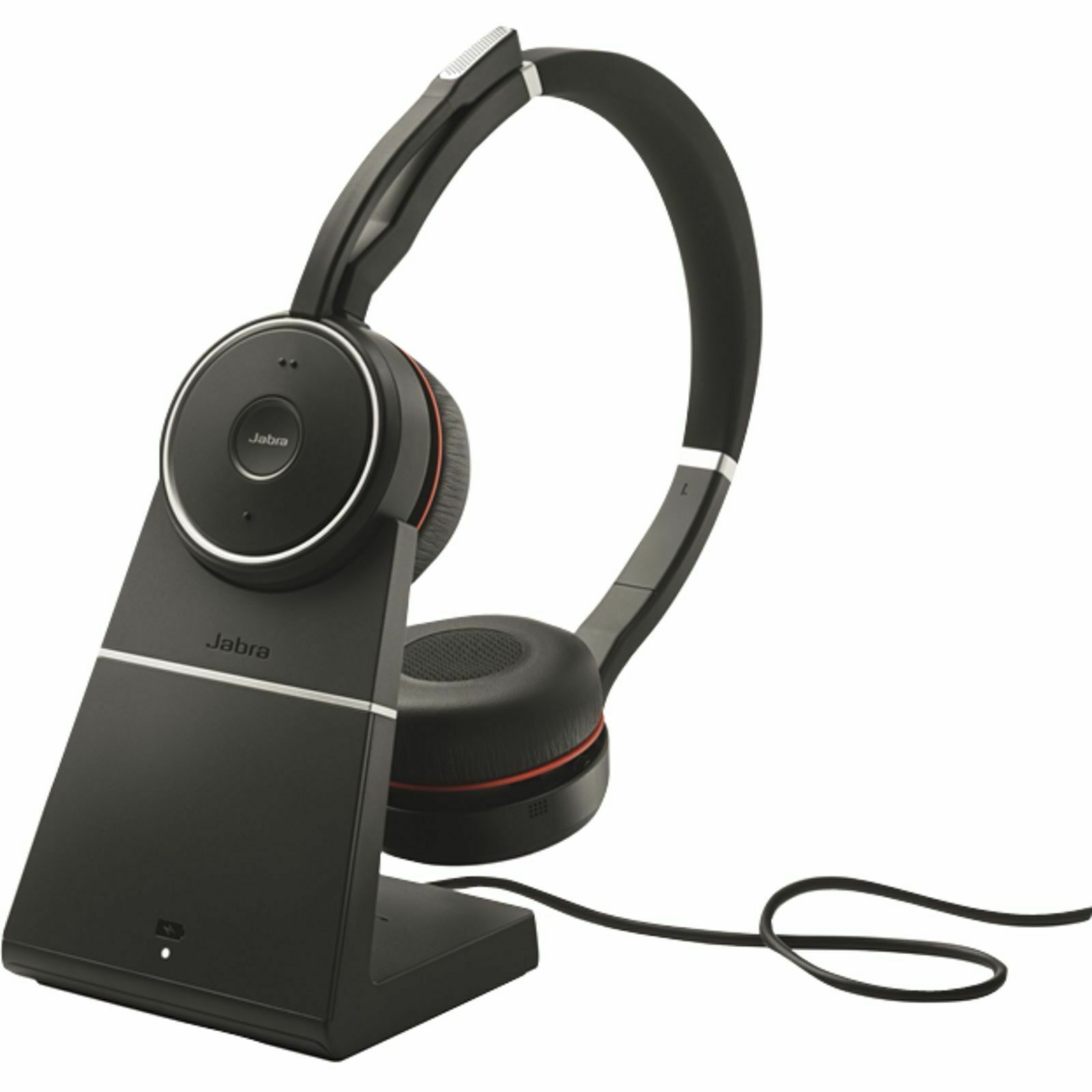 Jabra Evolve 75 SE UC Wireless Stereo On-Ear Headset mit Ladestation (Optional)