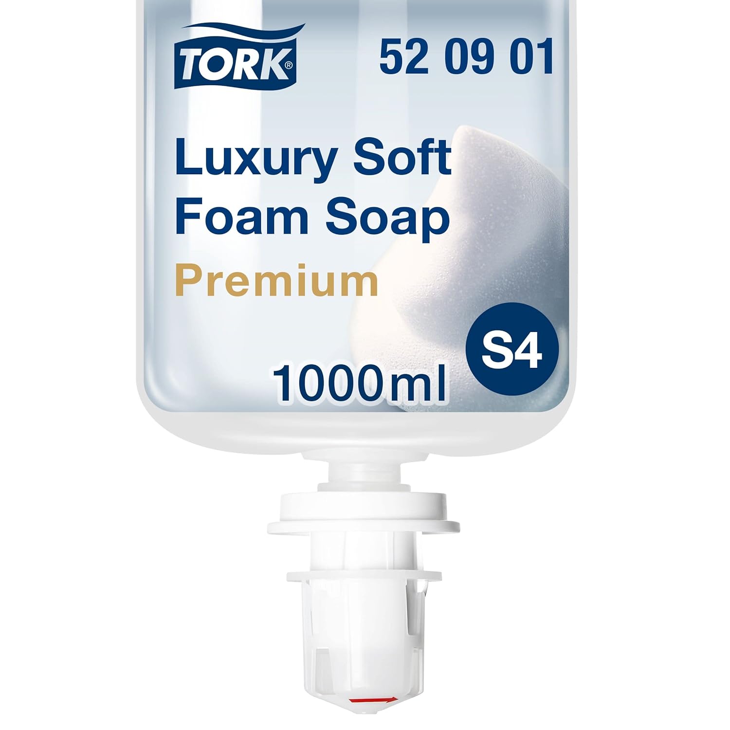 Tork 520901 - Luxus extramilde Schaumseife 1000 ml Flasche