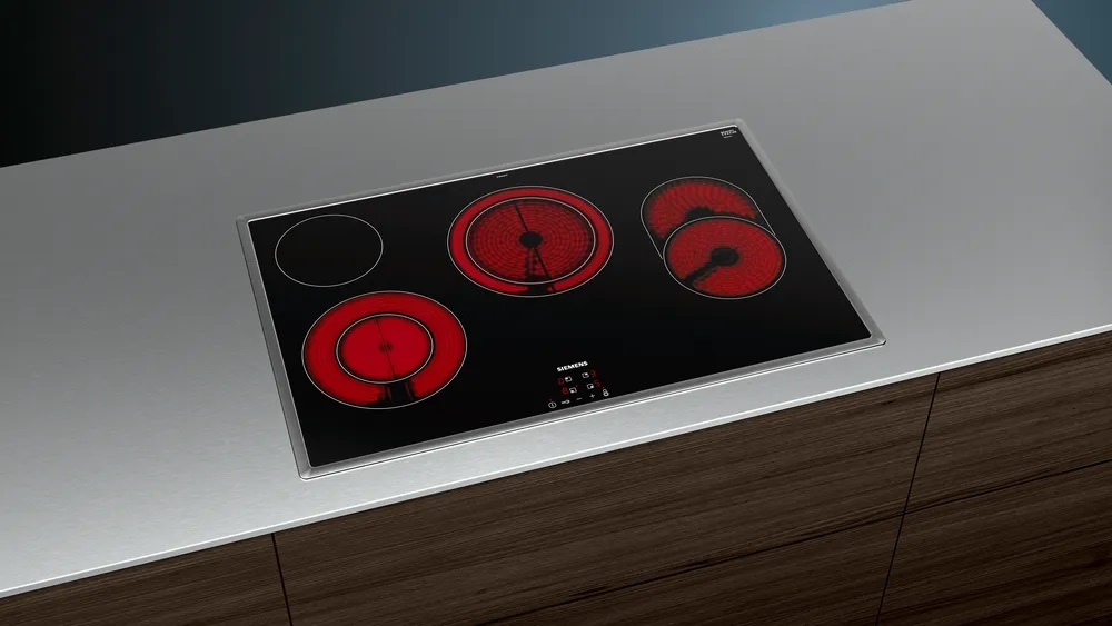 Siemens iQ300 cooktop ET845HH17 in a modern kitchen