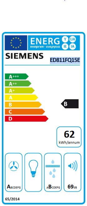 SIEMENS ED811FQ15E, Induktionskochfeld mit Dunstabzug, 802 mm breit, 522 mm tief, EEK: B, EAN: 4242003876510