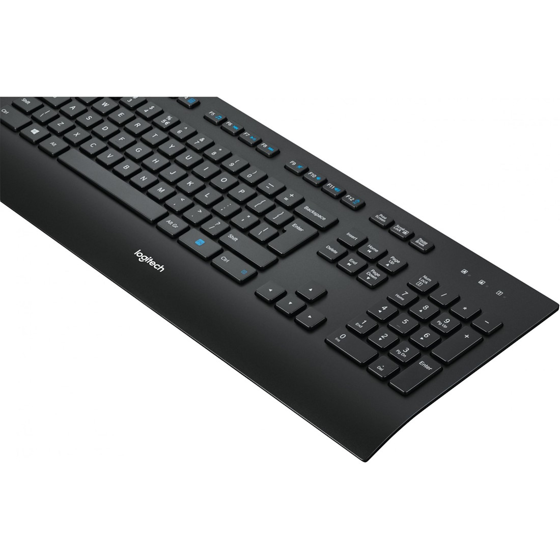 Logitech K280e Business USB Tastatur QWERTZ - Handballenauflage