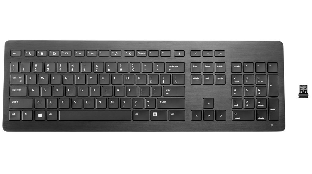 HP-Z9N41AA_01 HP Keyboard Premium Wireless QWERTZ Keyboard (DE)