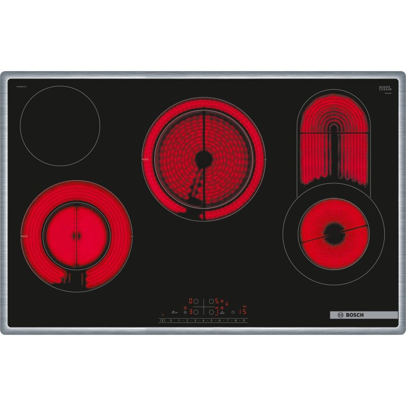 Bosch Series 6 PKC845FP1D Glass Ceramic Cooktop with DirectSelect