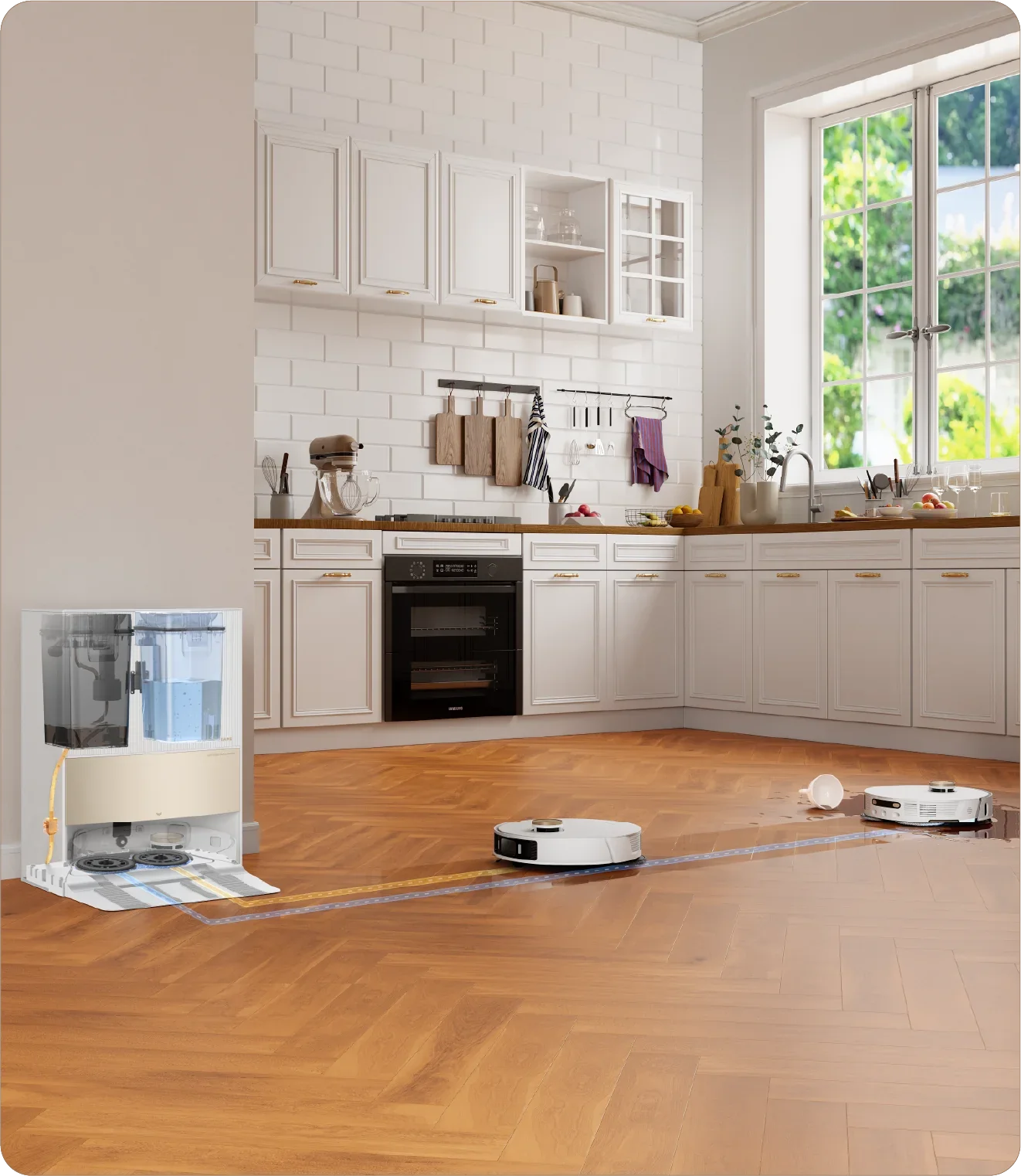 DREAME L20 Ultra: Vacuum and mop in one go, 2-in-1 power