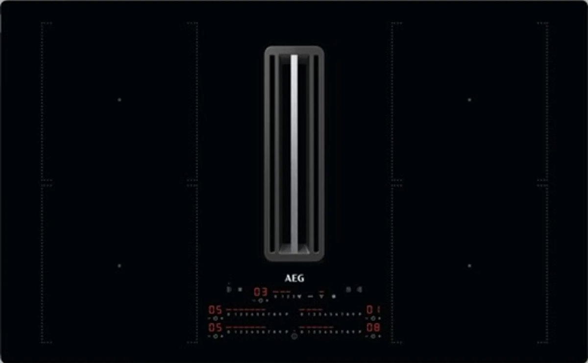 AEG CCE84751CB Autarkes Induktionskochfeld mit integriertem Dunstabzug (Umluft) 