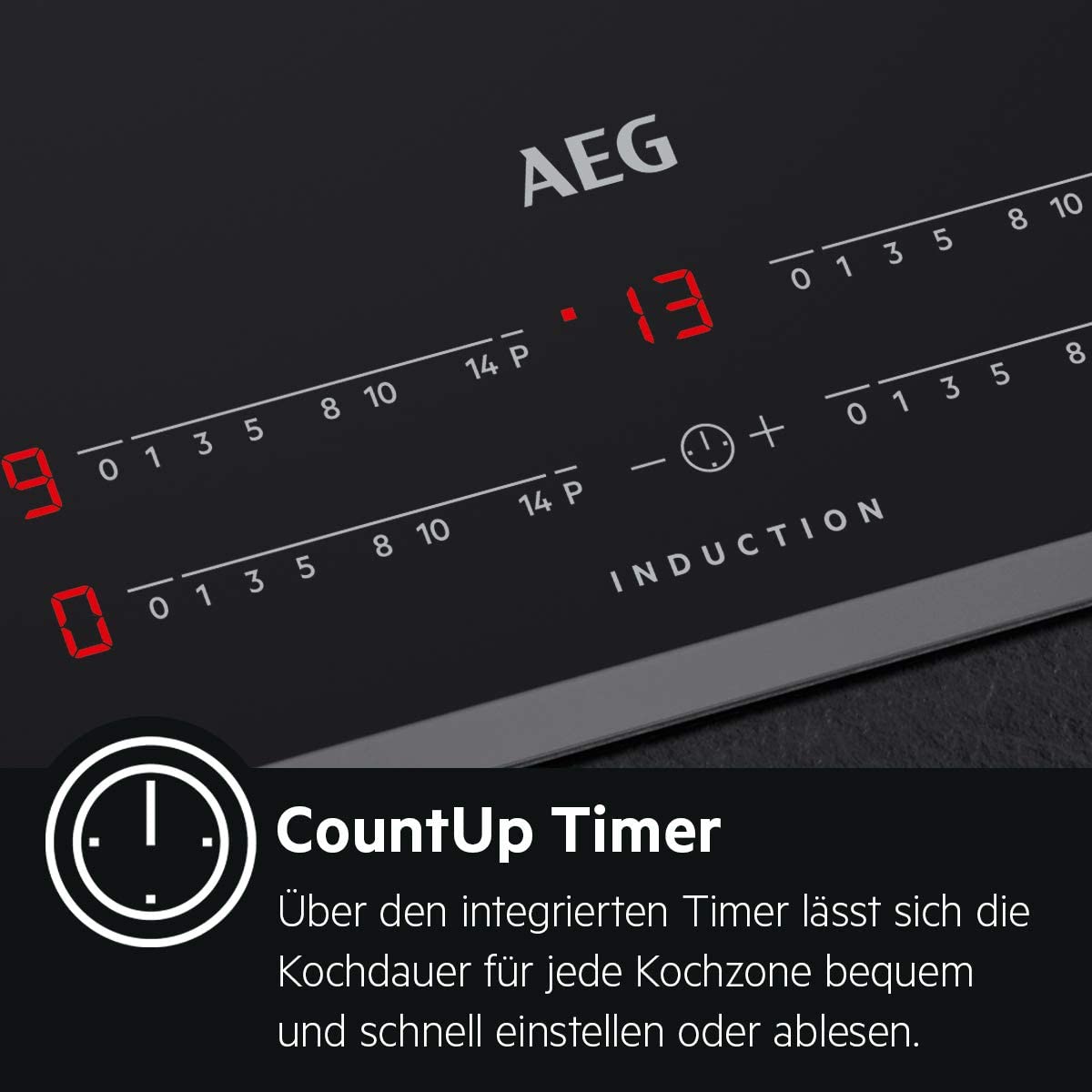 AEG Electrolux IAE84411XB CountUp Timer