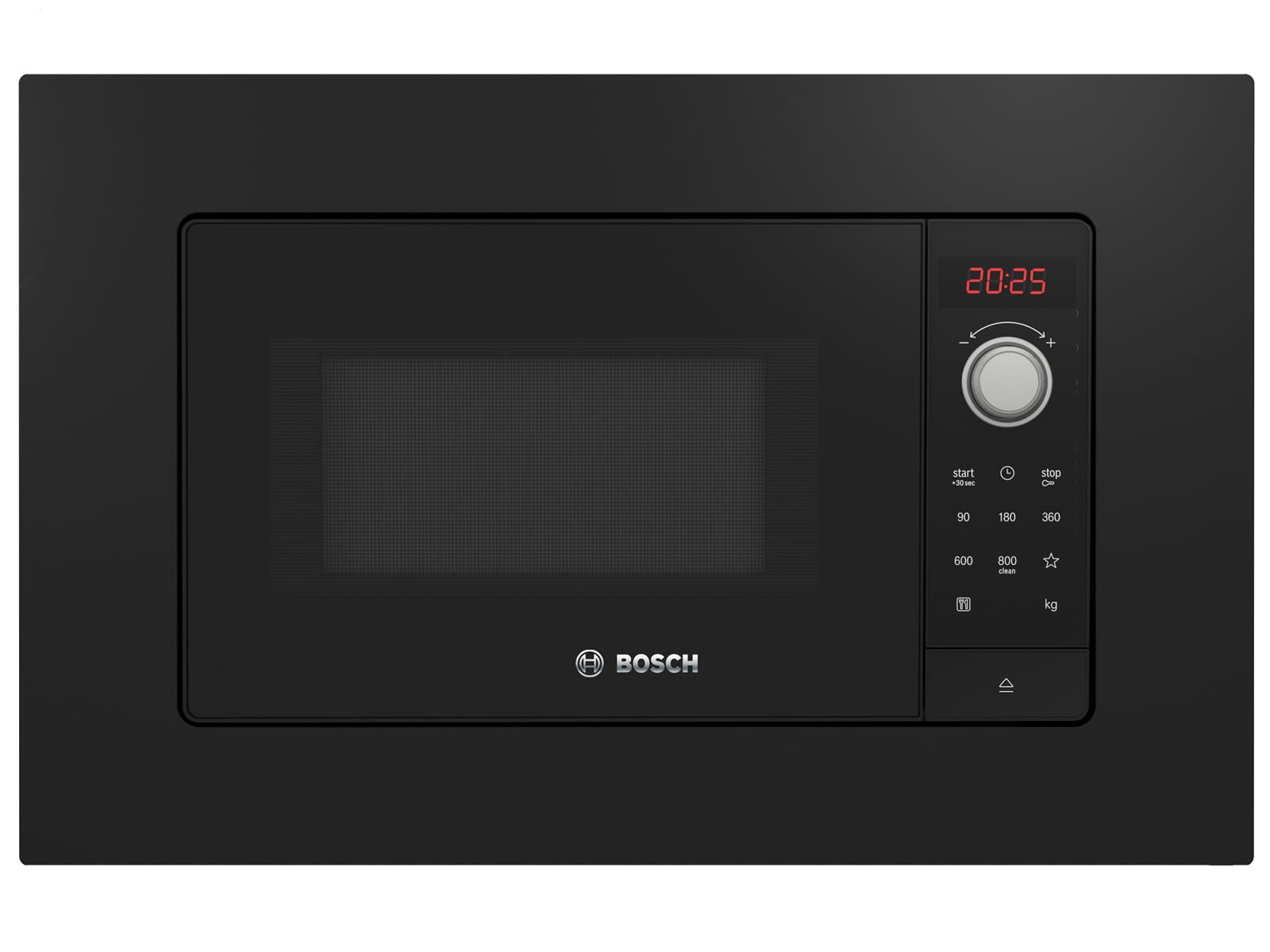Bosch BFL623MB3 Built-in Microwave (800 Watt, Series 2) – Modern black for your kitchen