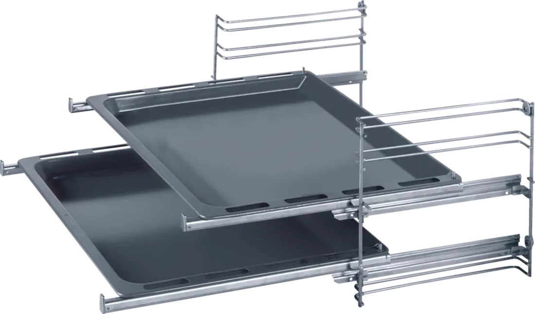 Bosch HBF133GR0 Einbau-Backofen Set besteht aus HBF133BR0 + HEZ438201