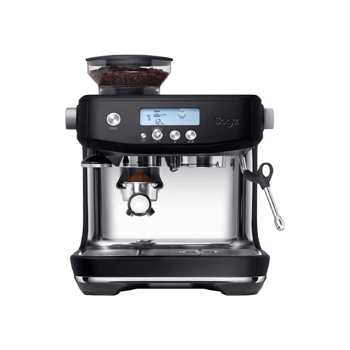 SAGE Barista Pro™ SES878BTR Portafilter Espresso Machine - Truffle Black