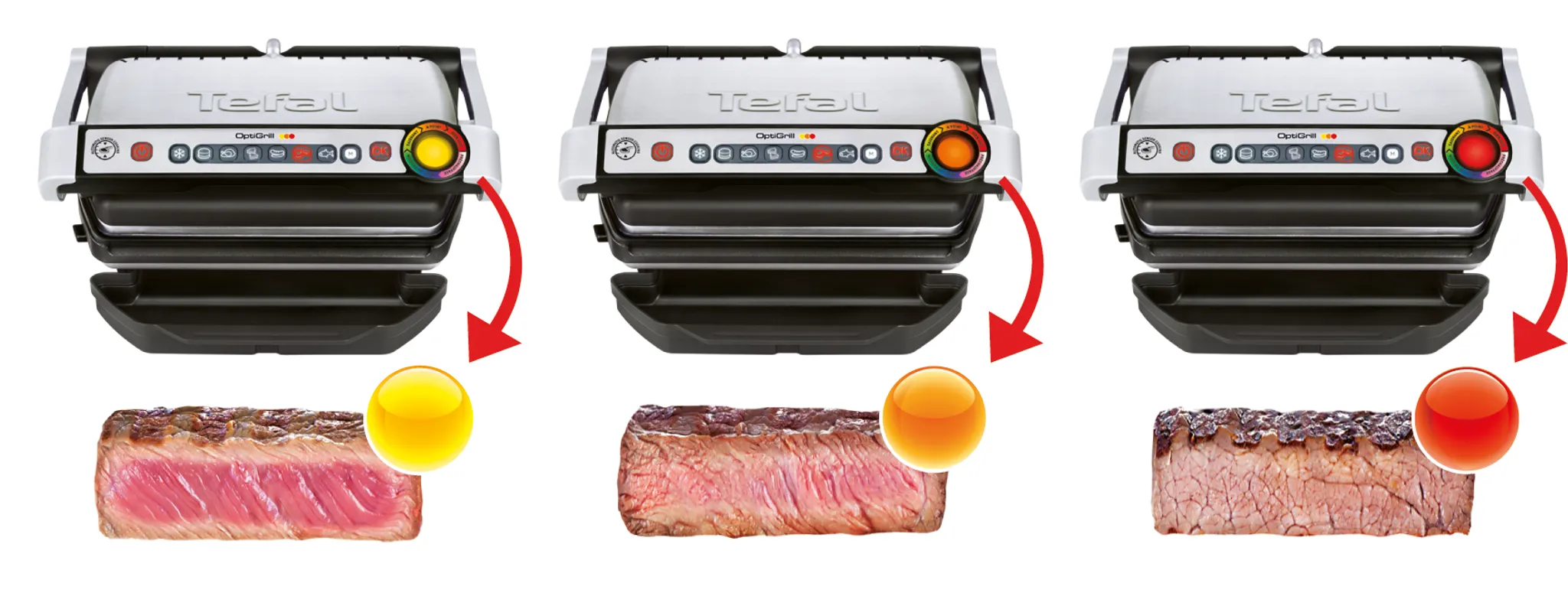 Optigrill GC705D mit 6 automatischen Programmen