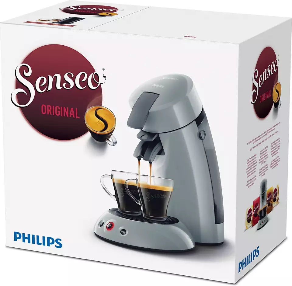 Bestellen Sie jetzt Ihre Philips Senseo HD 6553/70 Kaffeepadmaschine in Grau auf store-jet.de und freuen Sie sich auf perfekten Kaffeegenuss jeden Tag!