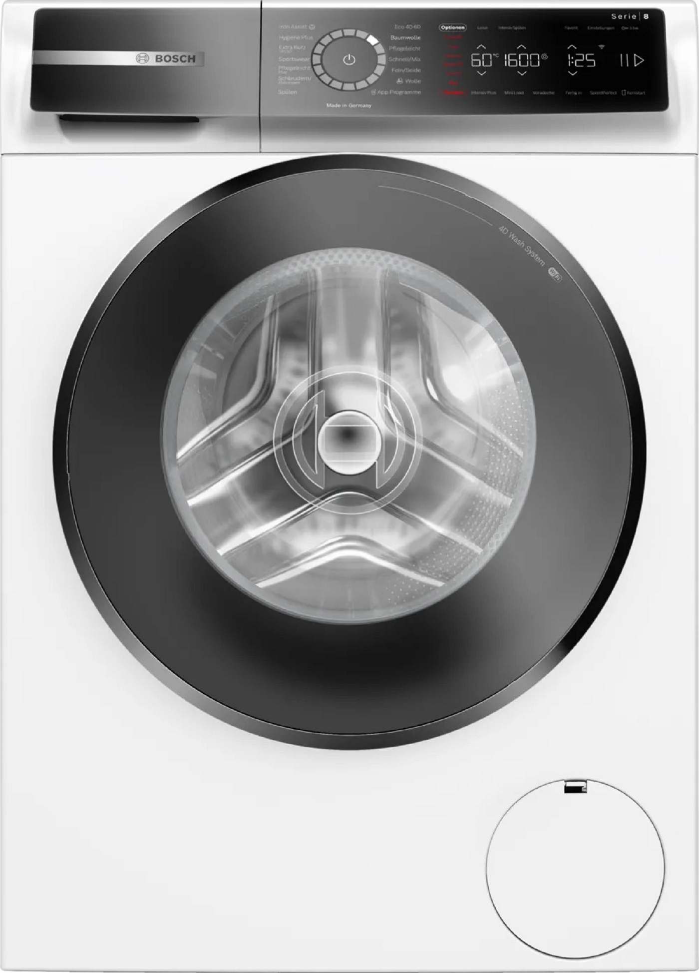 BOSCH WGB256040 Series 8 Washing machine, front loader 10 kg 1600 rpm