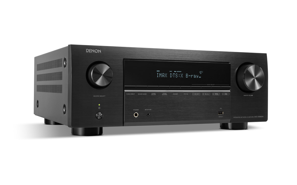 Denon AVC-X3800H 9.4 Kanal 8K AV-Receiver mit SprachsteuerungDenon AVC-X3800H 9.4 Kanal 8K AV-Receiver mit Sprachsteuerung, schwarz, EAN: 747192138424