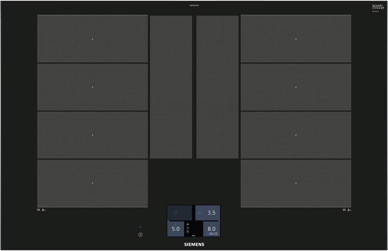 SIEMENS iQ700 Induktionskochfeld EX875KYW1E Energieeffizienzklasse A+