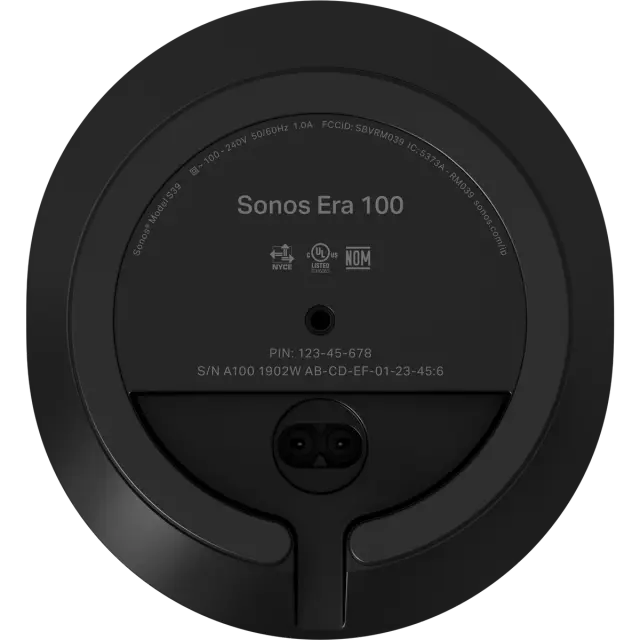 Sonos Era 100 shelf speaker underground