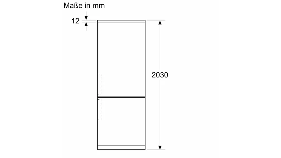 SIEMENS KG49NXXCF iQ300 Freistehend Maße