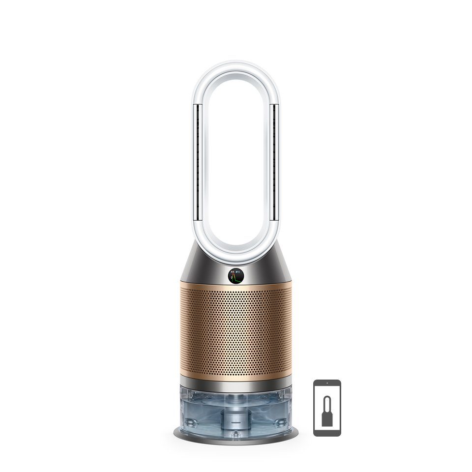 DYSON PH04 Purifier Humidify+Cool Autoreact Humidifier/Air Purifier - White/Gold