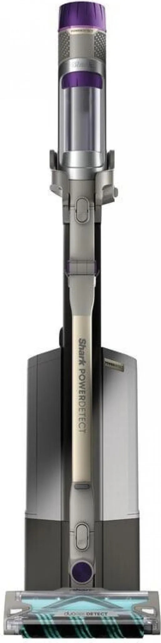 Cordless Shark PowerDetect vacuum cleaner IP3251EUT with purple accents