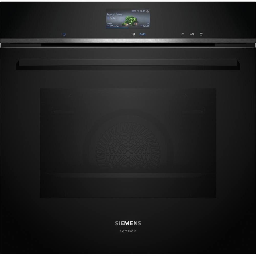 Siemens HS736GDB1 iQ700, built-in steam oven, black, 71 liters