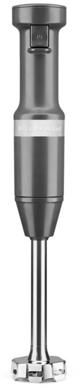 KitchenAid 5KHBV83EDG Hand Blender Set with Chopper & Whisk, Dark Grey