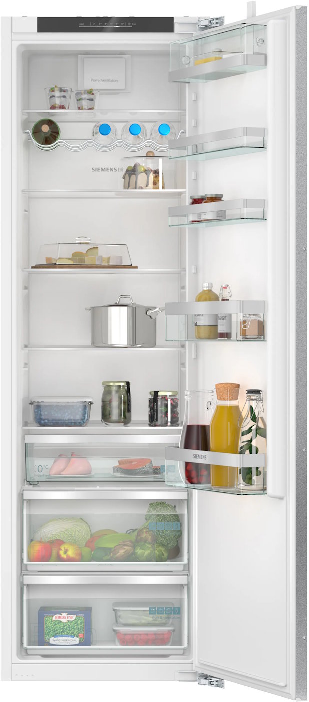 Siemens KI81RADD0 iQ500 built-in fridge, 177cm, open door