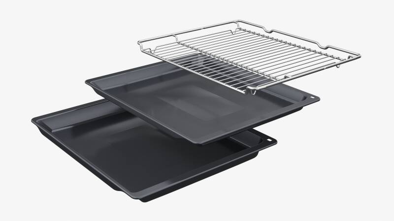 BOSCH HRG7784B1 Serie 8, Einbau-Backofen - Türverglasung: 4-fach