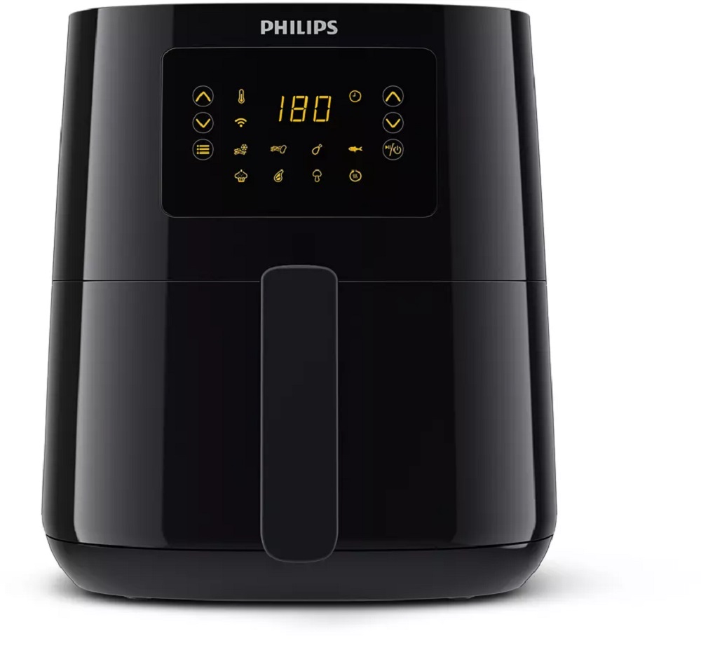 Philips HD9255/90 Airfryer in front view with visible display