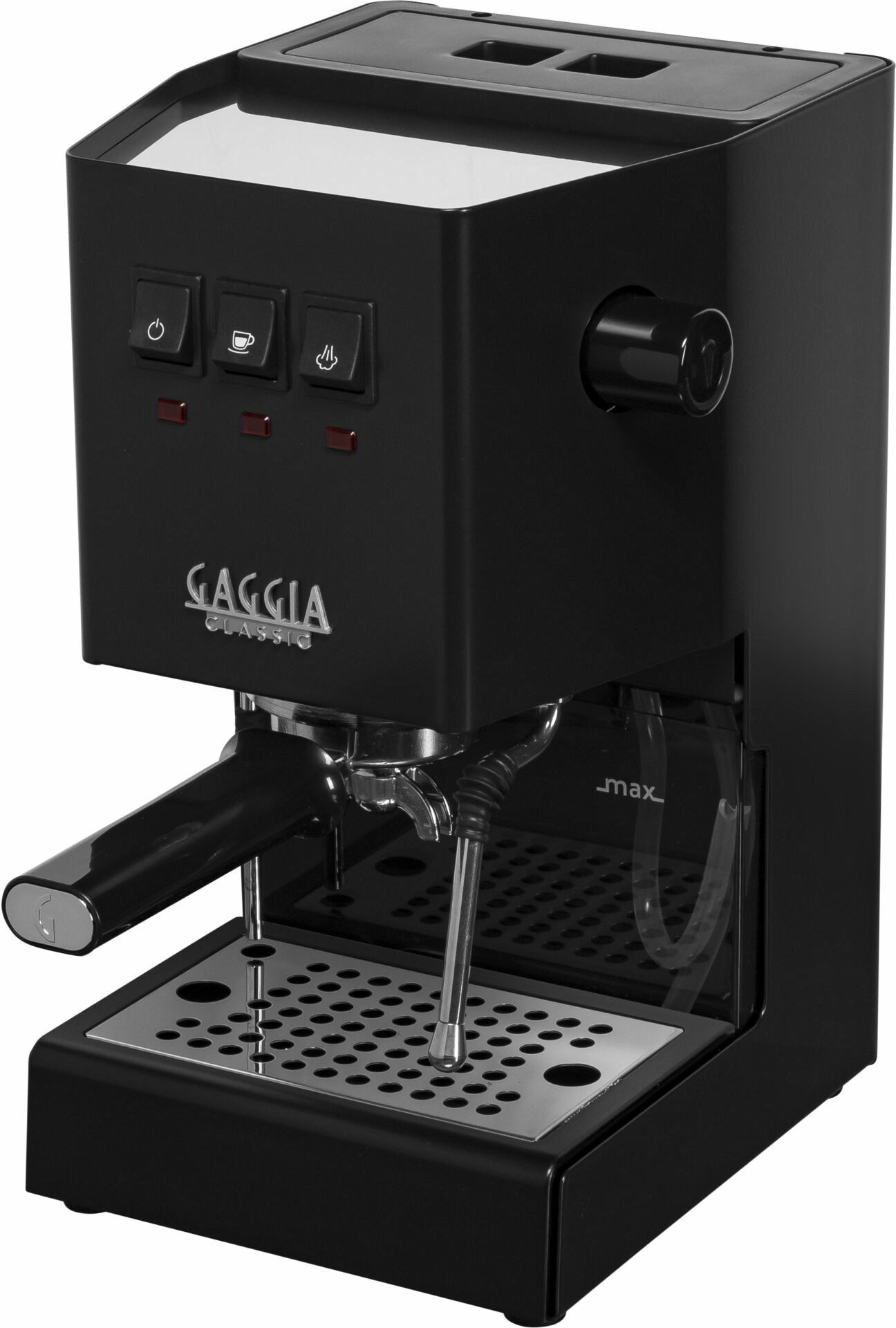Gaggia New Classic Evo Black – Design and Function Gaggia RI9481/14 New Classic Evo Portafilter Espresso Machine in Black