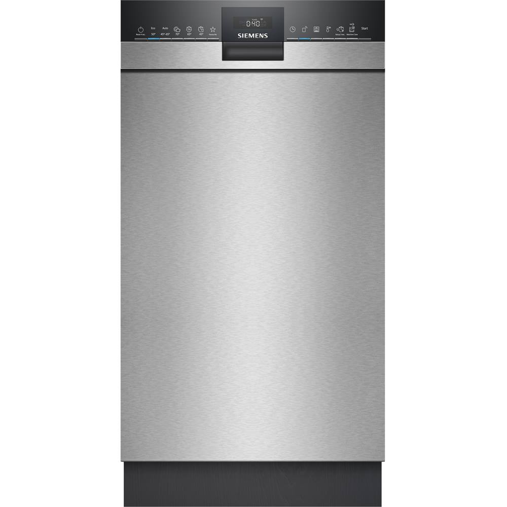Siemens SR43ES24ME, iQ300, Unterbau-Geschirrspüler, 45 cm, Edelstahl