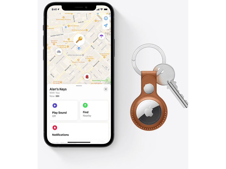 Apple Schlüsselanhänger AirTag