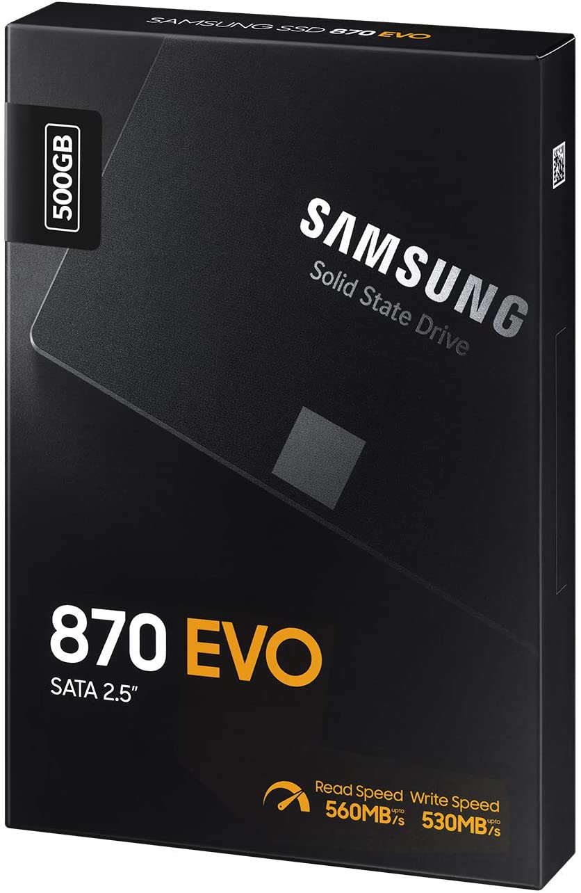 Samsung 870 EVO 500 GB SATA 2,5" SSD Pack