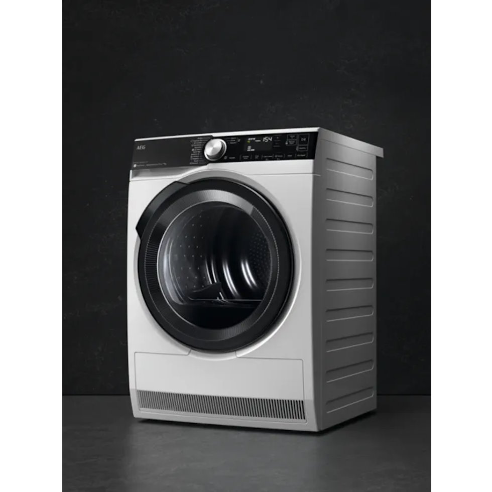 AEG TR9W80690 heat pump dryer series 9000 - convenient operation: WiFi capable, intuitive control with LCD display