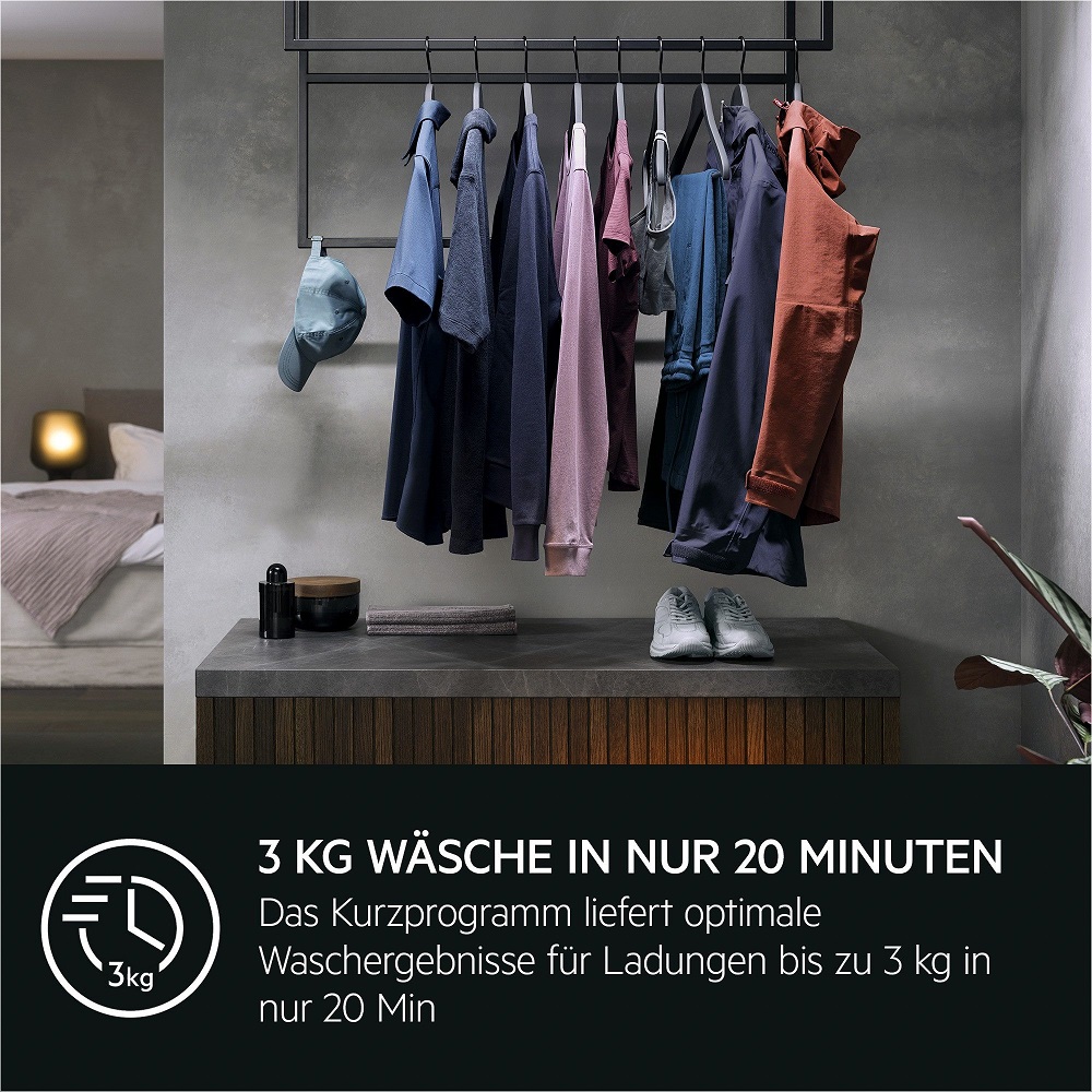 AEG LTR7A70260 - 3 kg of laundry in just 20 minutes